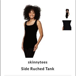 Side ruched tank